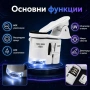 Лупа микроскоп UV лед осветление увеличение 60Х телефон макро обектив, снимка 2