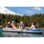 НОВА Надуваема лодка Intex Excursion, За 4 човека, Включени помпа + гребла, 315 x 165 x 43 см , снимка 2