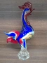 Murano Italy   Glass Cockerel “Французинът” елегантен, грандиозен и великолепен петел , снимка 9