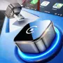Нов CarPlay Android Auto безжичен адаптер, 5.8GHz, iOS 10+, Android 11+ кола телефон връзка, снимка 1