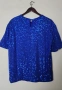 Синя блуза с пайети Floyd, снимка 5