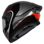 ПРОМОЦИЯ Мото каска за мотор SMK STELLAR SPORT FLIGHT Black/Gray/Red NEW 232.74 лв. / 119 €, снимка 4