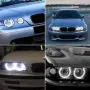 Cotton LED ангелски очи за БМВ, ГОЛФ, ХОНДА. и самозатъмняващо се фолио за фарове., снимка 1