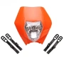 Универсална предна маска за мотор 12V 35W – Enduro, Cross, KTM Supermoto Street Fighter Naked 10100, снимка 7