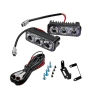Комплект Предни Мощни 3 Led Лед Диодни Дневни Светлини 12V 3W НОВИ, снимка 8