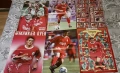 Liverpool отбори от вестник Старт, Albion, снимки, програма 1985  и др. + фенска архивна тетрадка, снимка 3