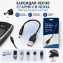 Зареждащ кабел USB към тънък жак 2мм за стари Nokia телефони SP01447, снимка 3