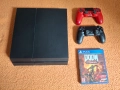 Продавам PlayStation 4 конзола 500 GB с 2 контролера и 1игра игра, снимка 1