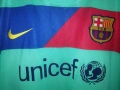 Barcelona Messi Nike 2010-2011 оригинална тениска фланелка Барселона Меси екип 2XL , снимка 10