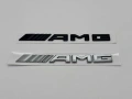 Мерцедес емблема надпис AMG АМГ багажник, снимка 3