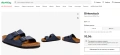 чехли / сандали Birkenstock Arizona  номер 39, снимка 2