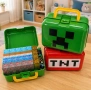 ПРОМО! Куфарче с 92 Магнитни кубчета Майнкрафт, Minecraft magnetic blocks, снимка 2