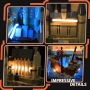 Ново LED Осветление за LEGO 76419 Hogwarts Castle със Сензор лего замък декорация, снимка 5