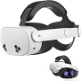 MaeckerVR Elite Head Strap за Meta Quest 3 / 3S – комфортна регулируема VR лента, снимка 1