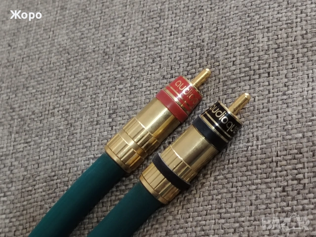 Audioquest Emerald 2 Hyperlitz 2*150sm, снимка 3 - Ресийвъри, усилватели, смесителни пултове - 55186552