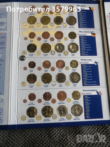 Първият Евромонети Албум 2002, снимка 4 - Нумизматика и бонистика - 55224120