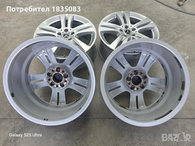 Лети джанти 17ки 5х112 Mercedes, снимка 10 - Гуми и джанти - 54825673