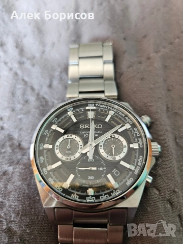 Часовник Seiko chronograph 8T63 41mm, снимка 3 - Мъжки - 55042672