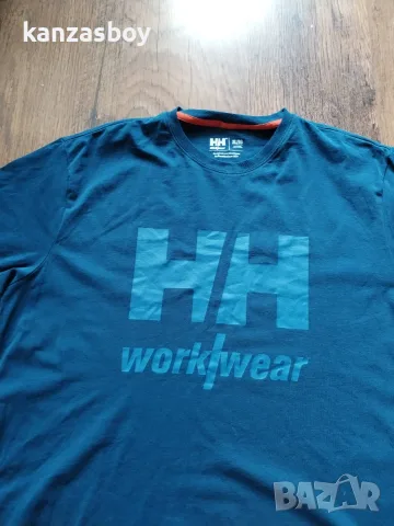 helly hansen workwear - мъжка тениска ХЛ КАТО НОВА , снимка 3 - Тениски - 55443370