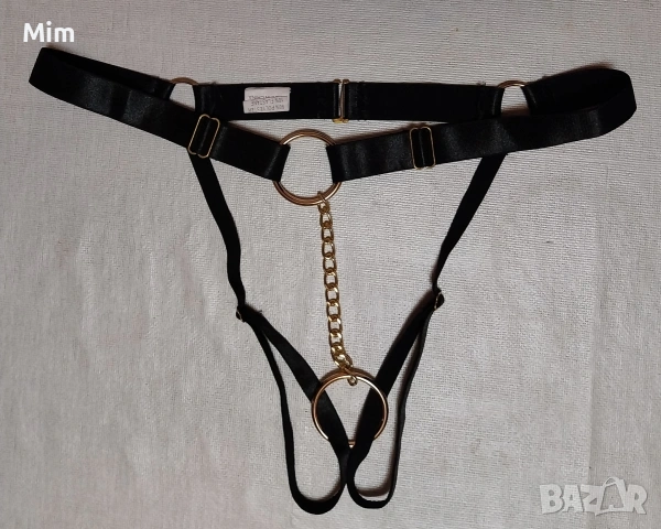  Резервирани Еротичен к-т прашка и колан с жартиери , снимка 8 - Бельо - 54011696