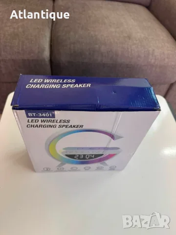 G-smart LED RGB зарядно, аларма, колонка, снимка 7 - Тонколони - 55468019
