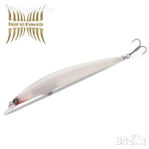 Lurefans E12SS Air Fang 120mm 13g–потъващ воблер за щука, бяла риба, распер, лефер и други хищници, снимка 5 - Такъми - 55379917
