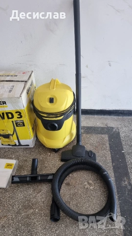 Прахосмукачка Керхер WD 3 1000w, снимка 2 - Прахосмукачки - 54978786