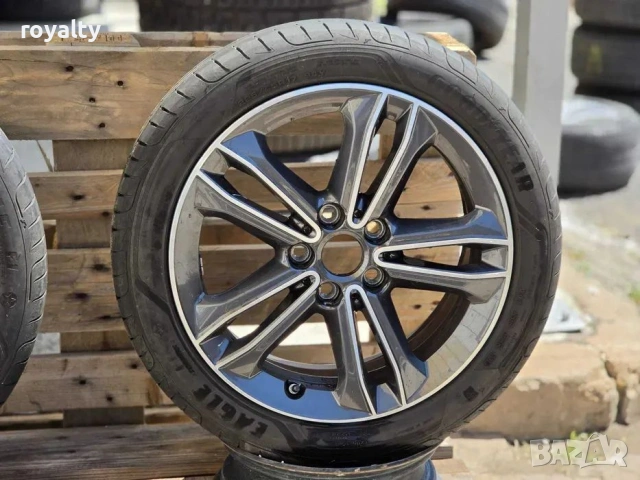 5х112 Джанти 17 цола VW Golf Caddy Touran 5x112 Фолксваген Тоуран Кади ет 56 J 7.5 , цо 66.6 Гуми 22, снимка 7 - Аксесоари и консумативи - 55010846