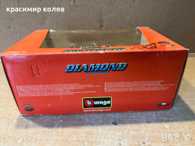 метален модел "MASERATI GT SPYDER"/1:18,Burago/, снимка 6 - Колекции - 55281776
