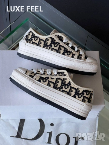Dior ⚜️Дамски Кецове, снимка 10 - Кецове - 54368557