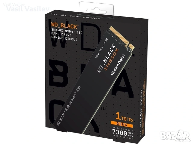 [КАТО НОВ!] WD SN850X / 1TB Gen4 NVME