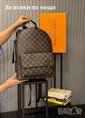 Louis Vuitton Дамска Раница Луис Витон - Различни Цветове Код A1545, снимка 3 - Раници - 55159117