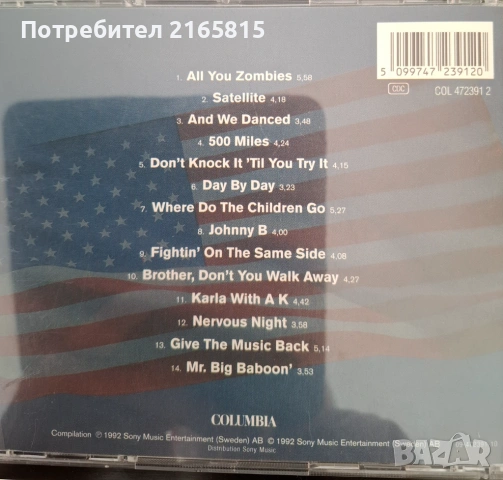 Hooters   Greatest  hits   cd, снимка 2 - CD дискове - 54733405
