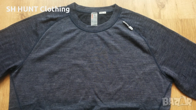 NORHEIM Thermo Underwear 70% Merino Wool размер L / XL термо блуза 70% Мерино вълна - 2677, снимка 3 - Блузи - 54731888