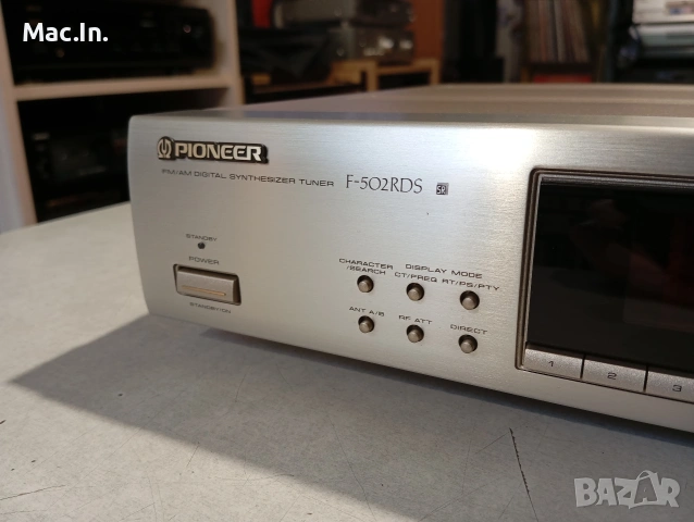 PIONEER F-502 RDS gold, снимка 6 - Ресийвъри, усилватели, смесителни пултове - 54495103