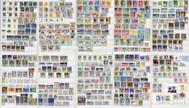 Албум KaBe A5 с над 400 чисти марки (MNH) африкански държави и 7 блока