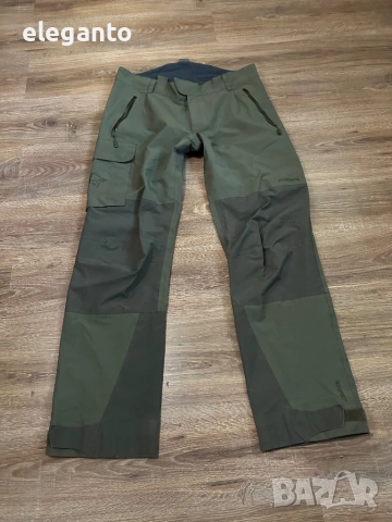 Висок клас мъжки панталони Norrona Dovre Pro Shell Gore-Tex 30.000мм Hunting Green Pants , 52/L разм, снимка 7 - Спортни дрехи, екипи - 54632870