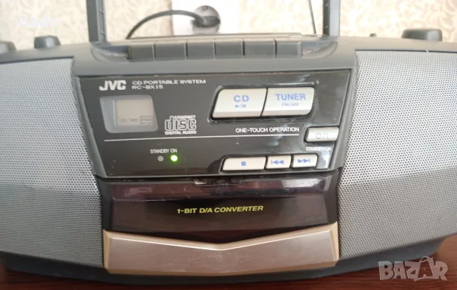 Радиокасетофон JVC, снимка 3 - Радиокасетофони, транзистори - 55553275
