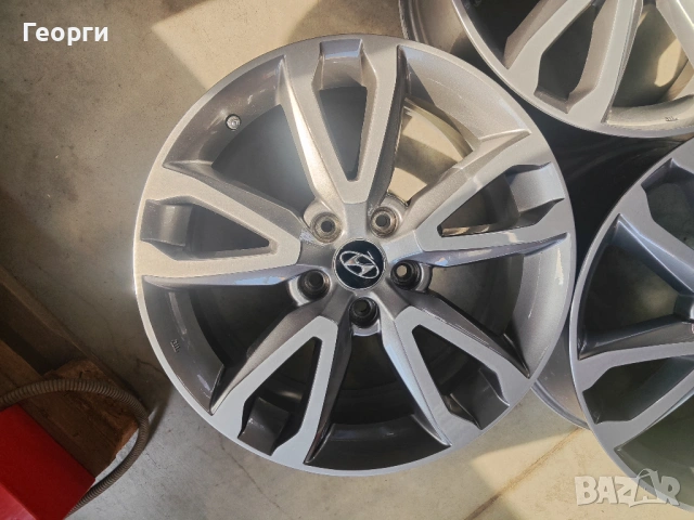 4бр.алуминиева джанта 18цола за Hyundai 5x114,3, снимка 5 - Гуми и джанти - 54261071