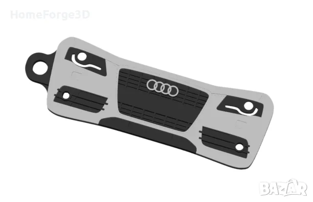 Ключодържател автомобилна броня Audi, снимка 3 - Други - 55678440