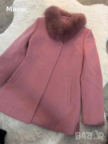 Палто розово синьо, снимка 2 - Палта, манта - 53960555