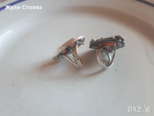 Сребърни уникати, снимка 3 - Пръстени - 55670423