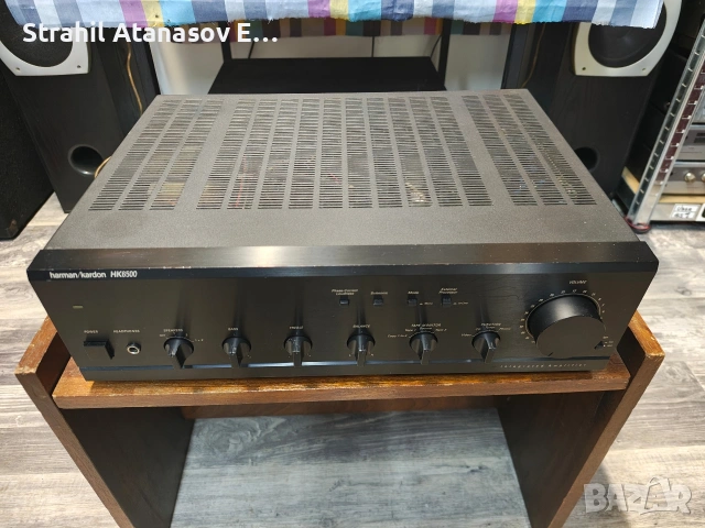 Harman/kardon HK 6500 Стерео Усилвател , снимка 7 - Ресийвъри, усилватели, смесителни пултове - 54993228