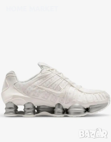 NIKE Shox TL Shoes White Дамски маратонки NIKE в бял цвят, изработени от висококачествени материали., снимка 2 - Маратонки - 54582725