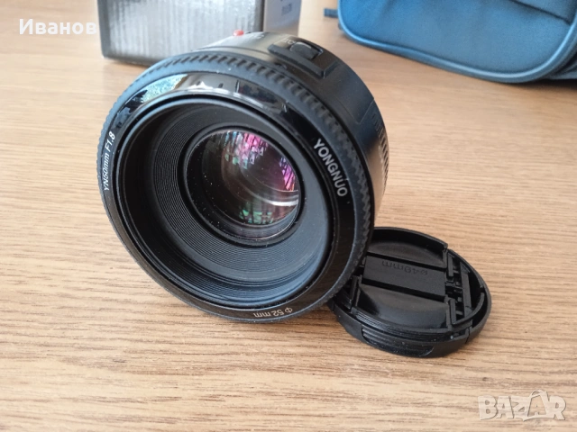 Обектив Yongnuo, снимка 3 - Обективи и филтри - 54338875