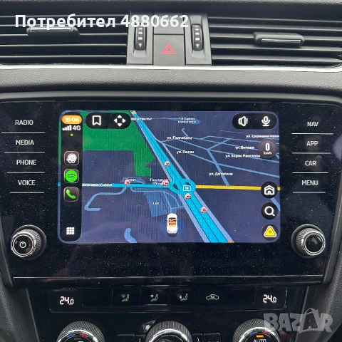Skoda Octavia vRS Tdi Dsg, снимка 12 - Автомобили и джипове - 55223071