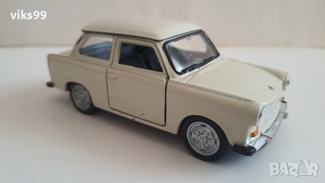 Метални колички Trabant 601 Welly, снимка 9 - Колекции - 53561773