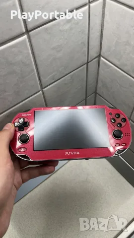 Modded PS Vita PCH-1000 Cosmic Red Complete in Box 128GB 150+ games, снимка 3 - PlayStation конзоли - 55545741