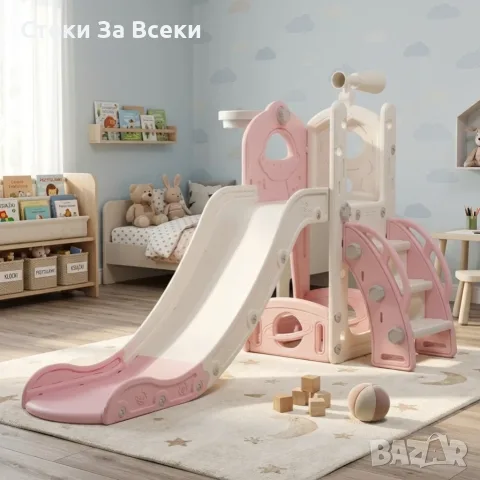 Самостоятелна детска пързалка 3 в 1 със стълба, снимка 9 - Други - 55310184