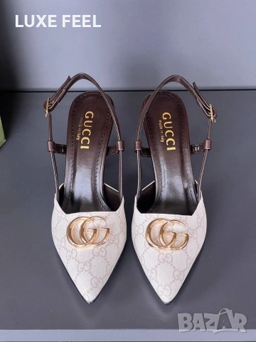 Gucci ⚜️Дамски Обувки , снимка 4 - Дамски обувки на ток - 54663943